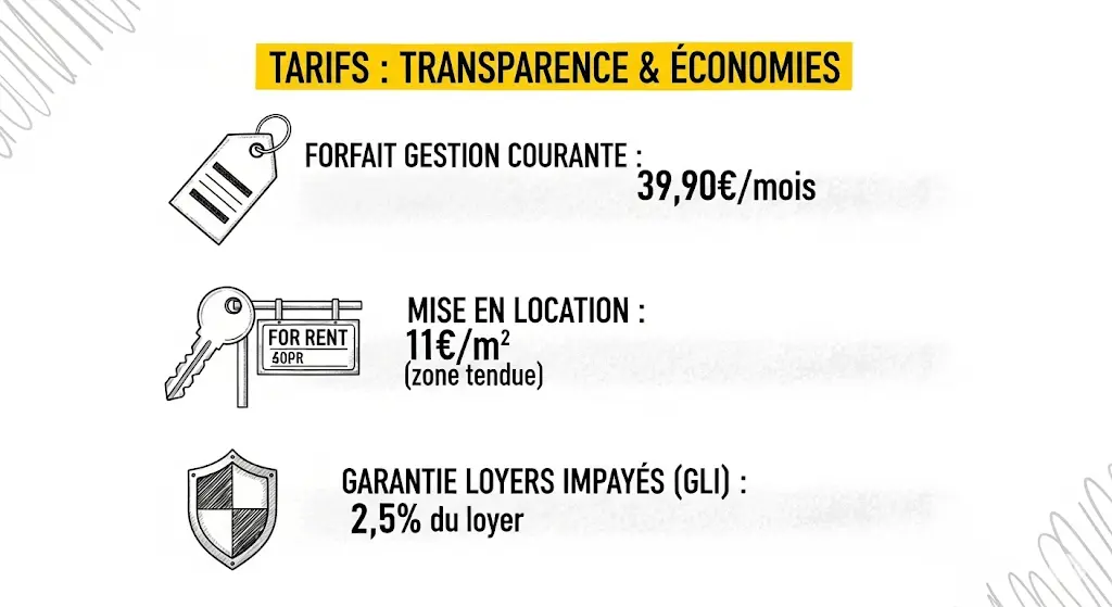 tarifs immodirect