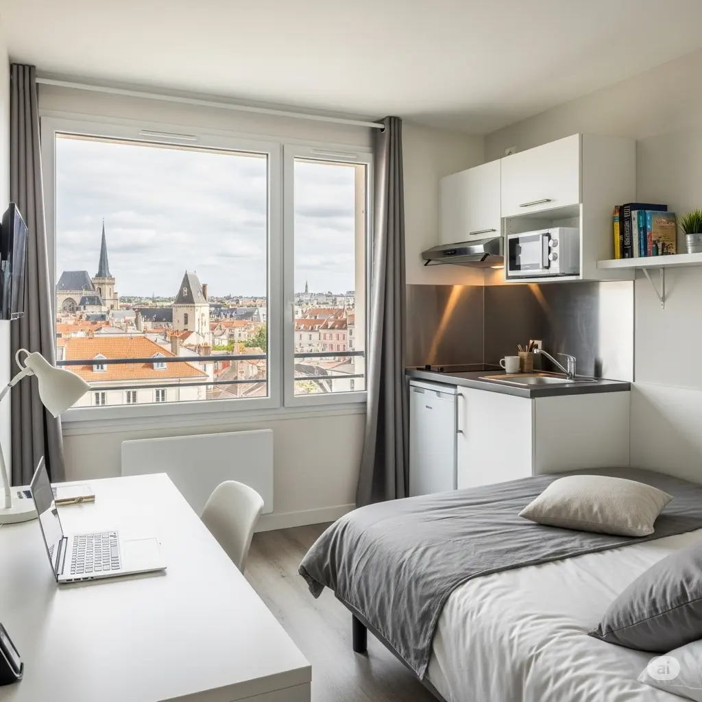 Appartement étudiant moderne à Dijon