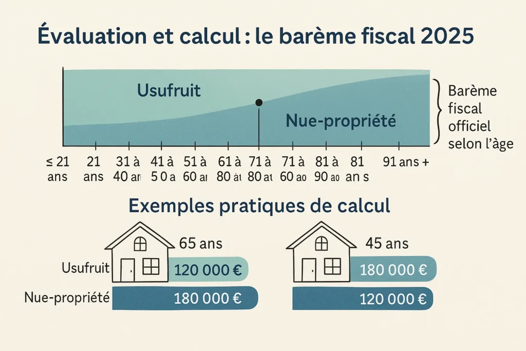calcul bareme fiscal usufruit