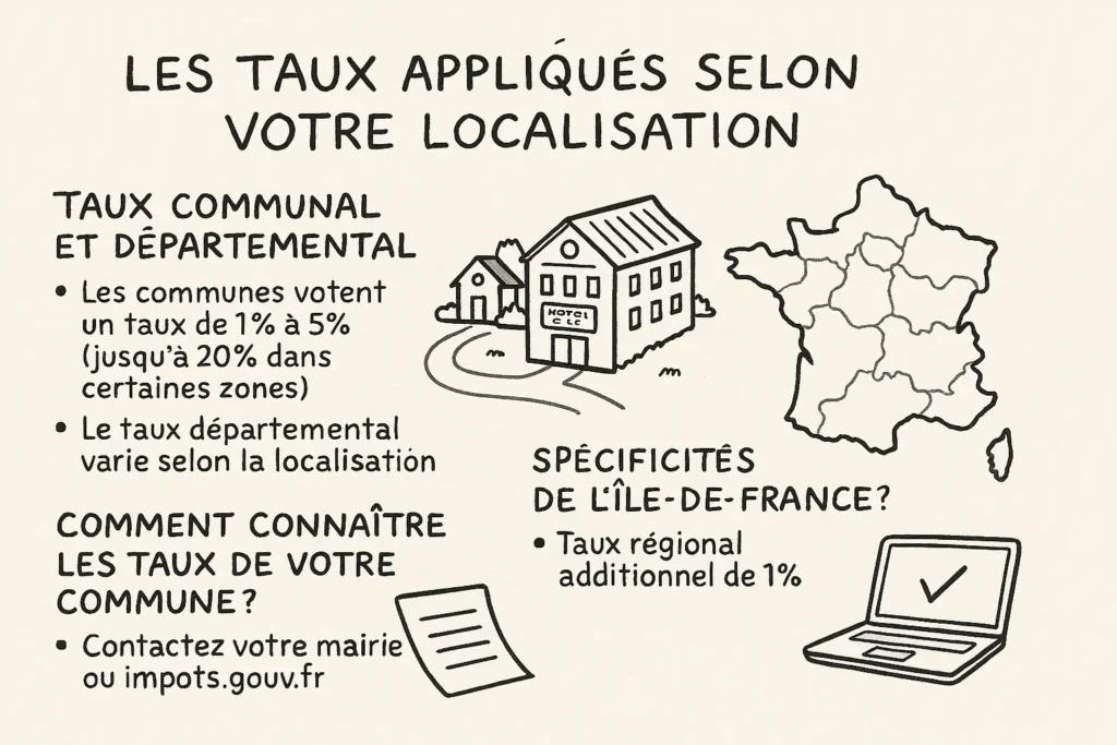 taxe localisation