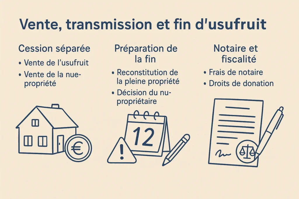 ventes et transmissions usu fruit